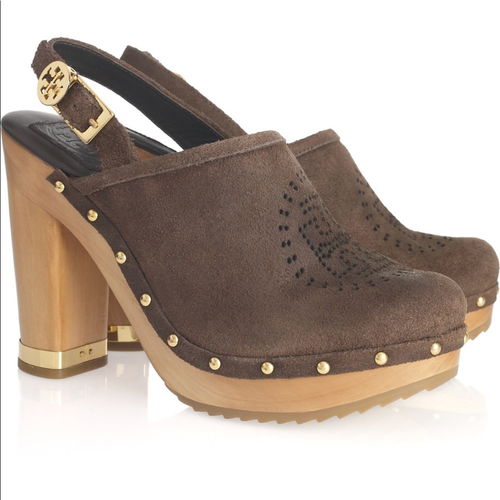 TORY BURCH BRAYDEN CLOGS- SZ 7.5